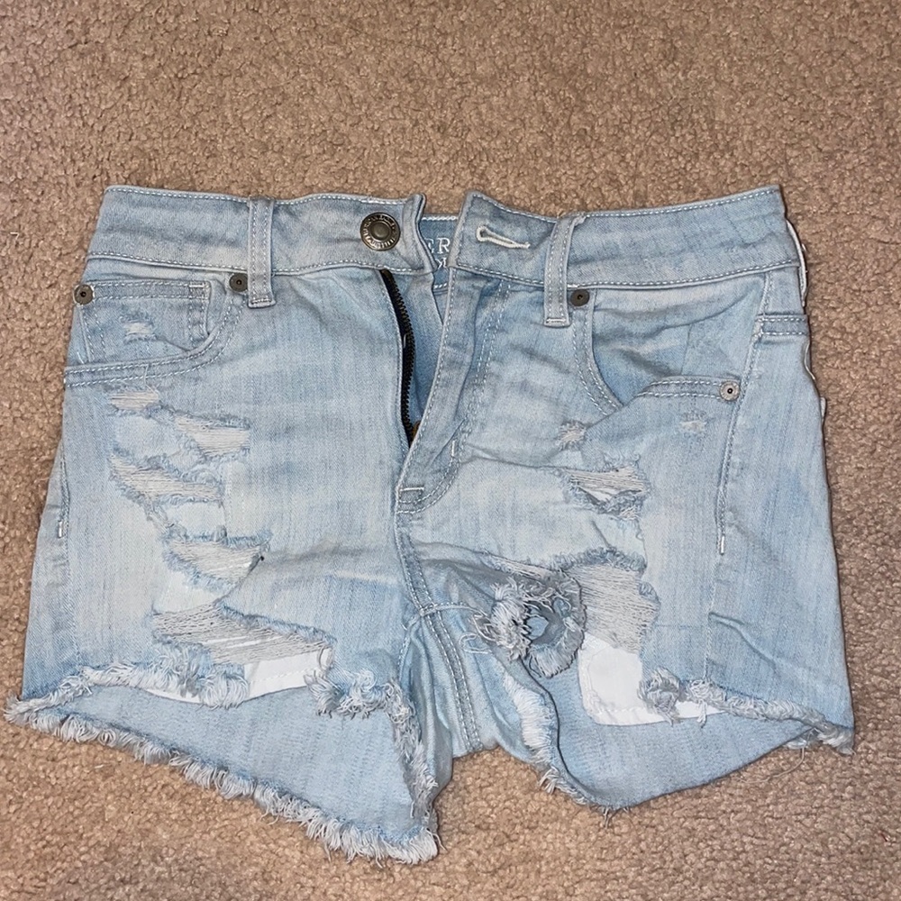American Eagle Outfitters: Hi-rise Shortie (super stretch)